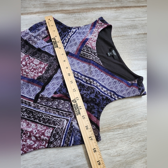 Simply Vera by Vera Wang Sleeveless Asymmetrical Chiffon Dress – Sz S - Picture 6 of 8